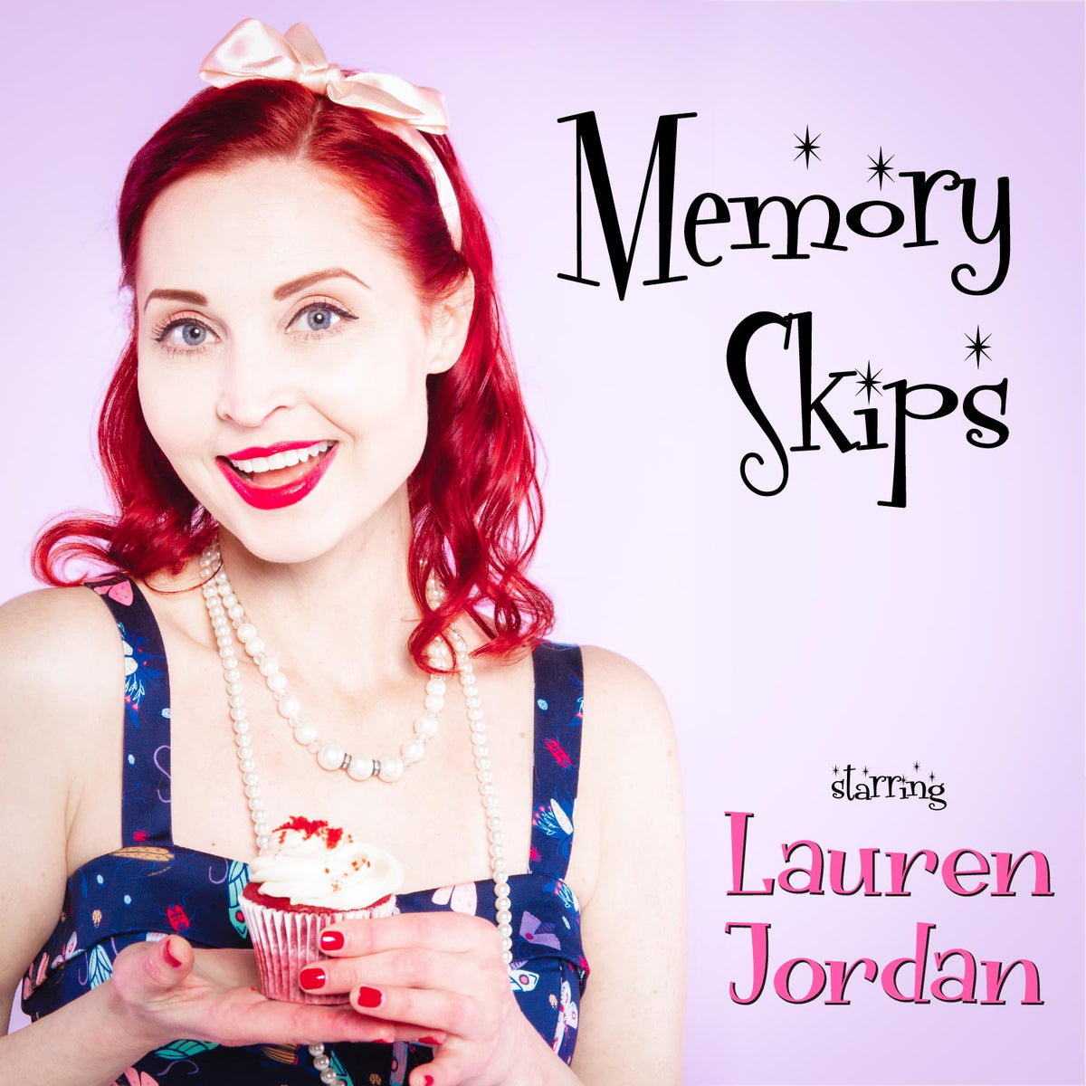 Lauren Jordan - Glam Rock - Vintage - Memory Skips - EP Cover - Lips of an Angel