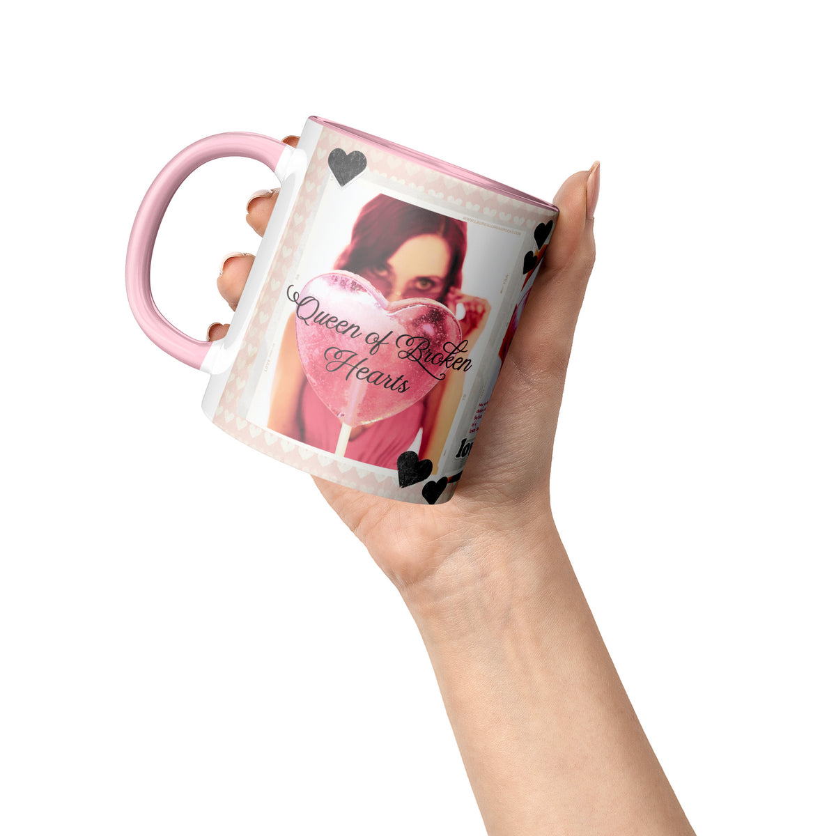 Lauren Jordan - Glam Rock - Vintage - Queen of Broken Hearts - Mug - Mock-up 7