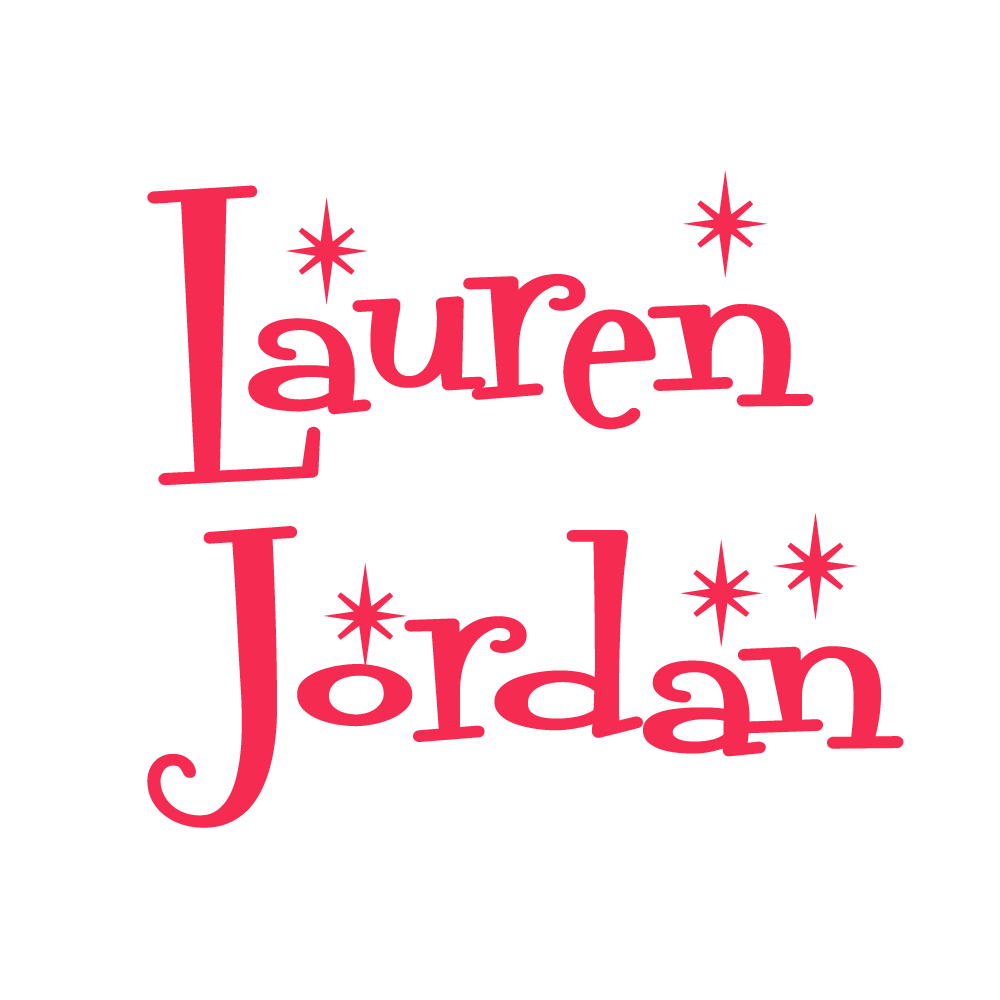 Lauren Jordan - Glam Rock - Vintage - Stamp 2024 - Hot Rose