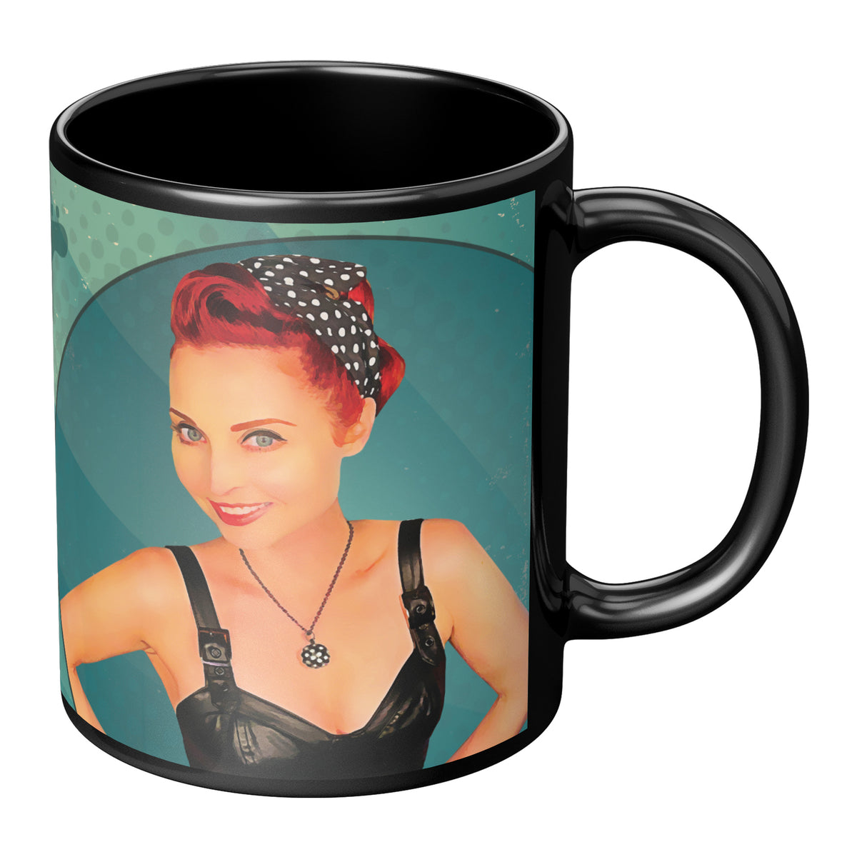 Lauren Jordan - Glam Rock - Vintage - Tea & Tele Tuesdays - Mug - Mock-Up 2