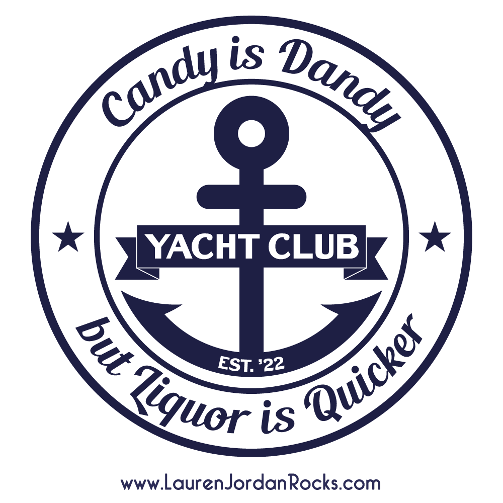 Lauren Jordan - Glam Rock - Vintage - The Boardwalk - Engraved Champagne Glass - Mock-up 4