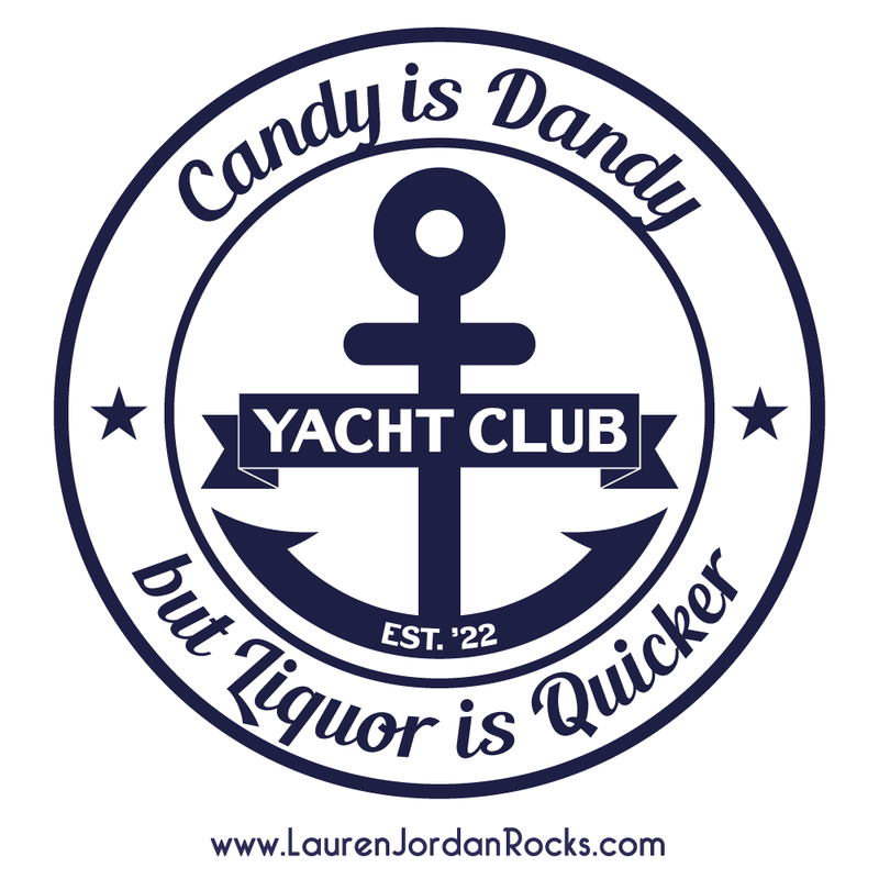 Lauren Jordan - Glam Rock - Vintage - The Boardwalk - Engraved Champagne Glass - Mock-up 4