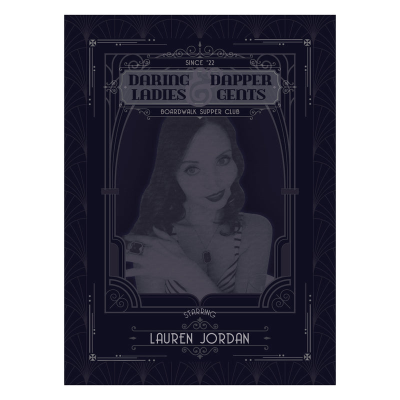 Lauren Jordan - Glam Rock - Vintage - The Boardwalk - Playing Cards - Mock-Up 4